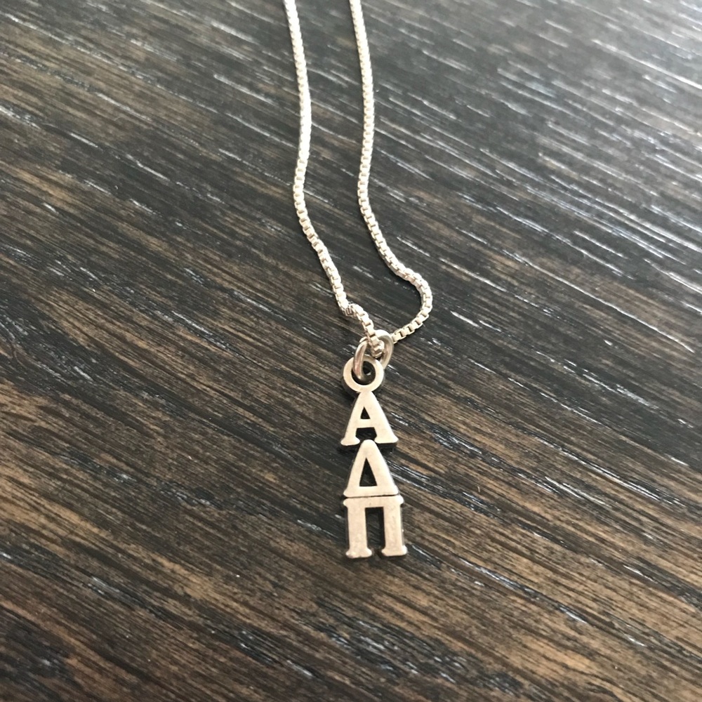 Alpha Delta Pi Sorority Letter Necklace